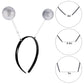 Trounistro 10 Pack Alien Headband for Party Supplies and Costume Accessory (Color Set 1, ZRWW069)