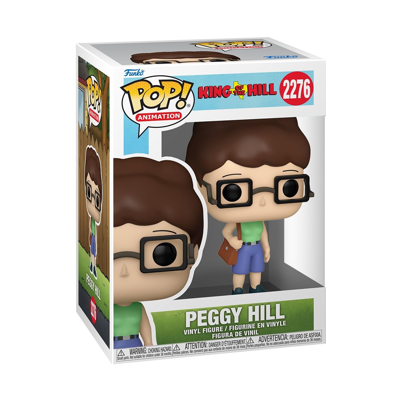 Funko Pop! Animation: King of the Hill - Peggy Hill - Collectable Vinyl Figure - Gift Idea - Official Merchandise - Toys for Kids & Adults - TV Fans