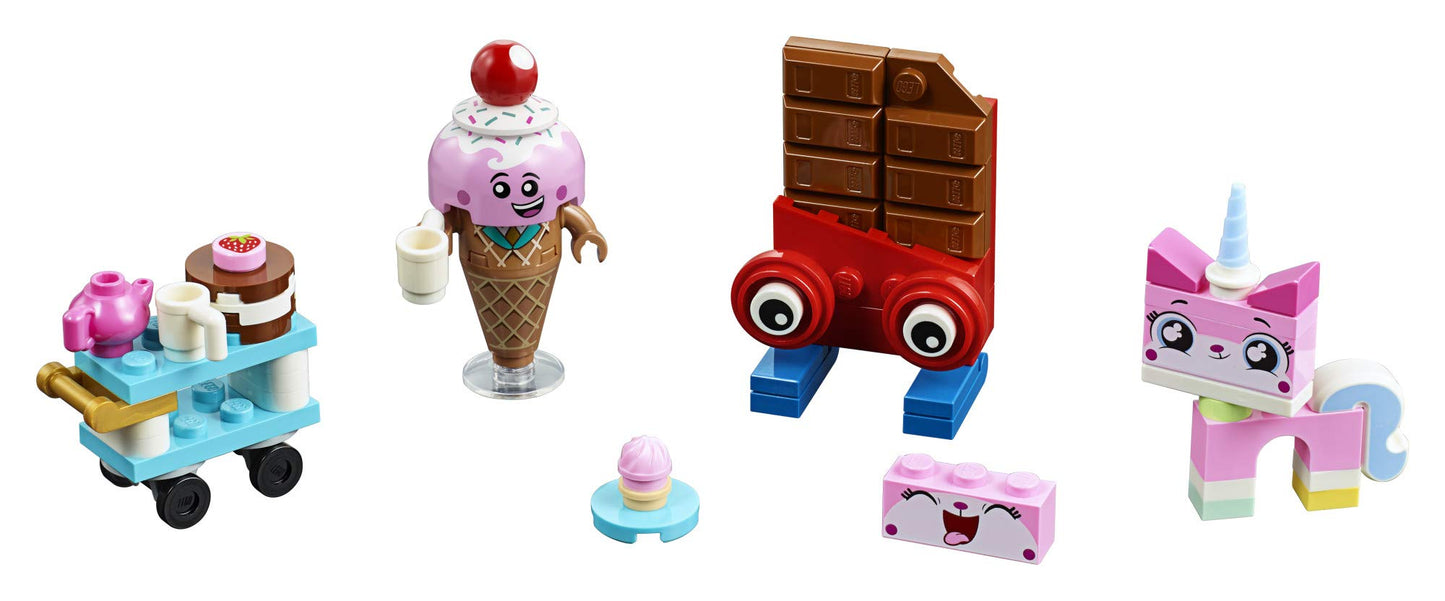LEGO THE LEGO MOVIE 2 Unikitty’s Sweetest Friends EVER! 70822 Pretend Play Food and Friends Building Kit for Girls and Boys, Unikitty LEGO Set, 2019