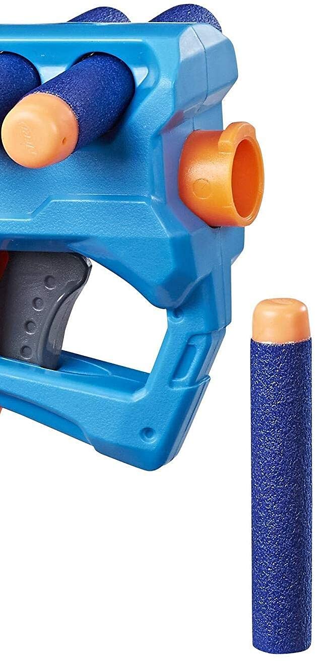 Nerf Nanofire Blue Blaster and Combats