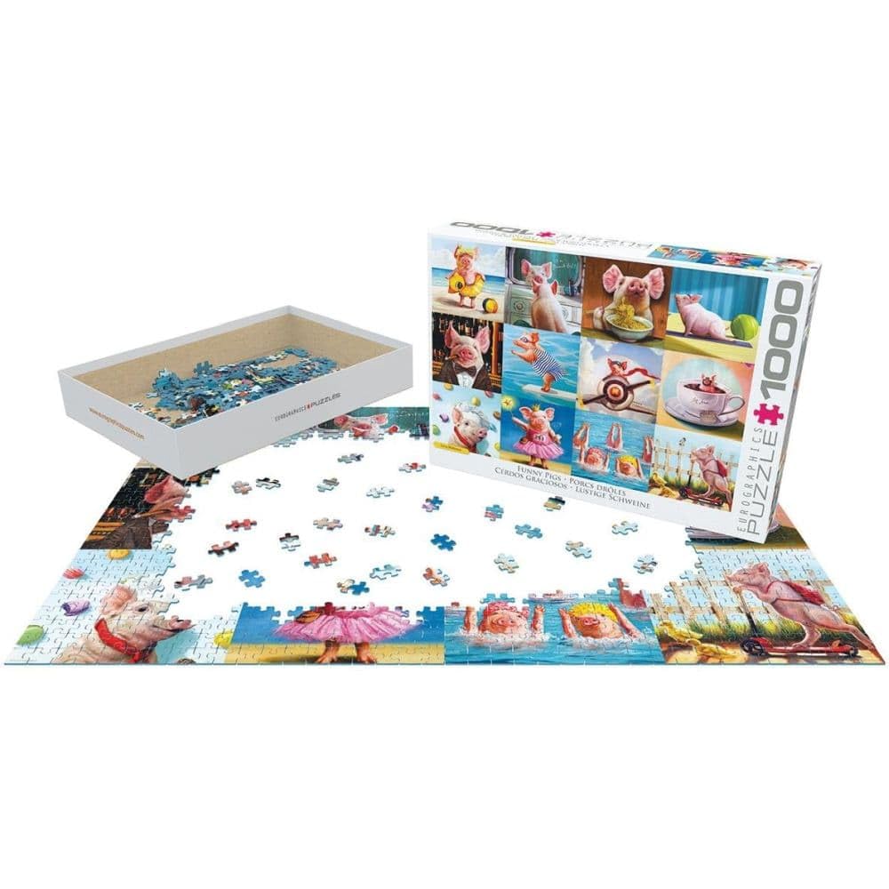 Funny Pigs 1000 Piece Puzzle