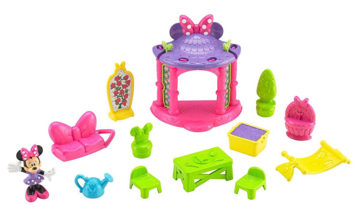 Fisher-Price Disney Minnie, Bow-Sweet-Home Garden Picnic