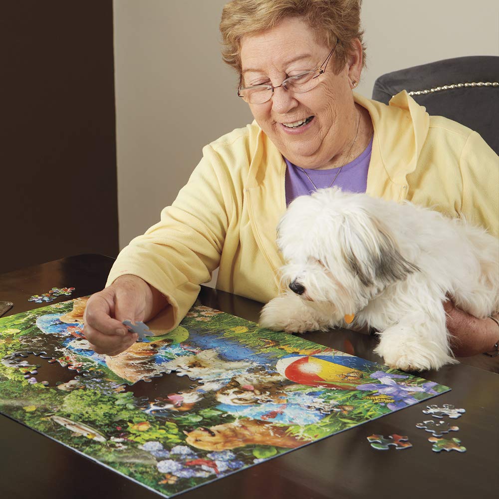 White Mountain 1000 Piece Jigsaw Puzzle State Icons, I Love New Hampshire