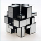 Mirror Speed Cube 3x3 Magic Cube Puzzle Brain Teaser Game Silver