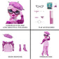 Rainbow High Shadow High Lavender - Purple Fashion Doll. Fashionable Outfit, Extra Long Hair, Glasses & 10+ Colorful Play Accessories. for Kids 4-12