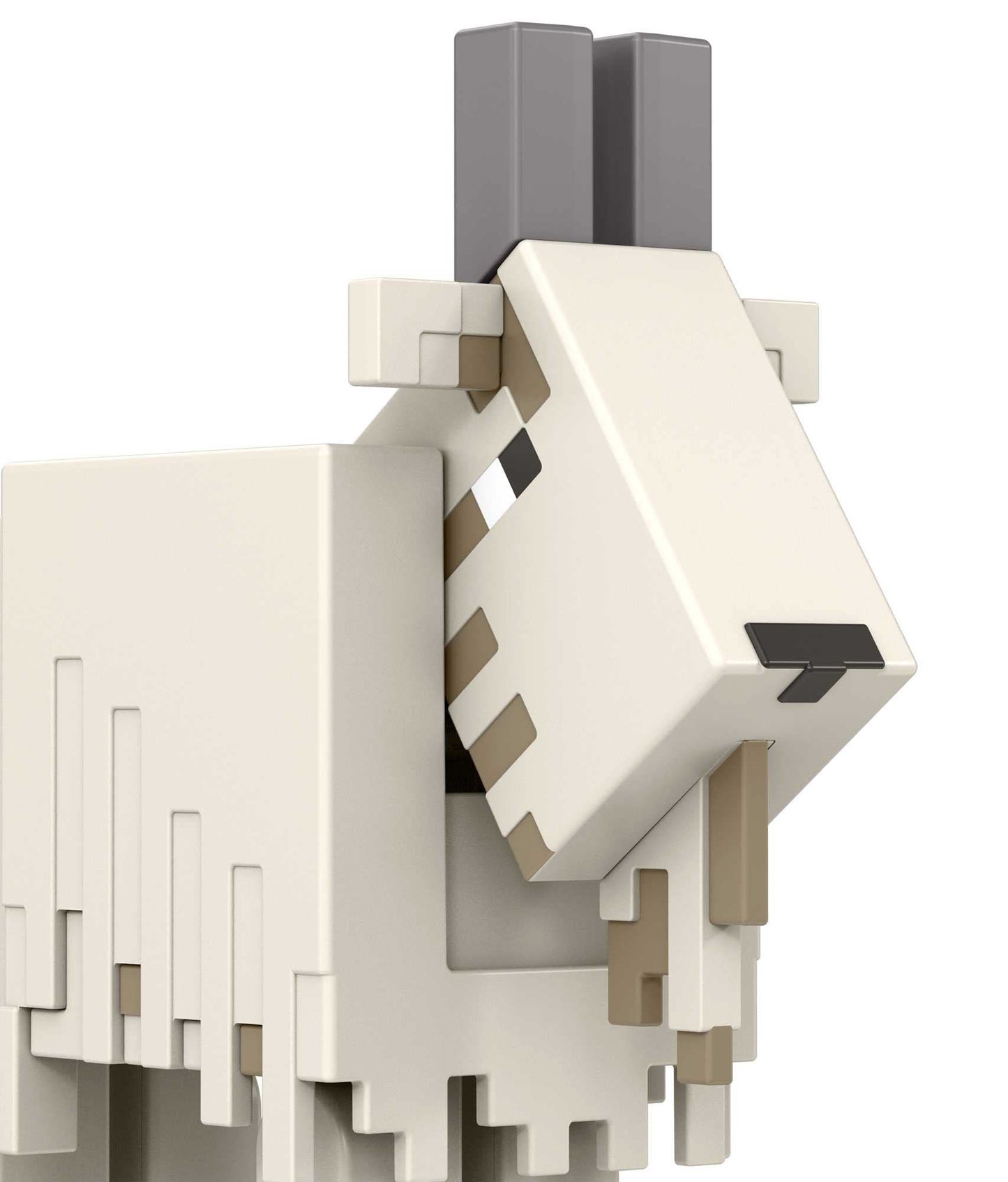 Minecraft Goat Action Figure, 3.25-in, with 1 Build-a-Portal Piece & 1 Accessory, Building Toy Inspired by Video Game, Collectible Gift for Fans