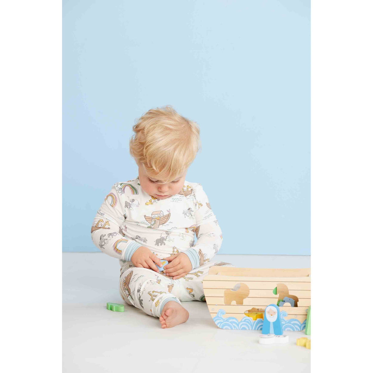 Mud Pie Noah's Ark Shape Sorter Set