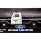 Motormax All Star Toys Exclusive 1979 Ford F-150 Sheriff Pickup Classic F150 Police Pick Up Truck 1:24 Diecast Collectible Model Car Black 76986