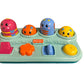 Fisher-Price Brilliant Basics Boppin' Activity Bugs, Pop-Up Infant Toy Development Academic New Version