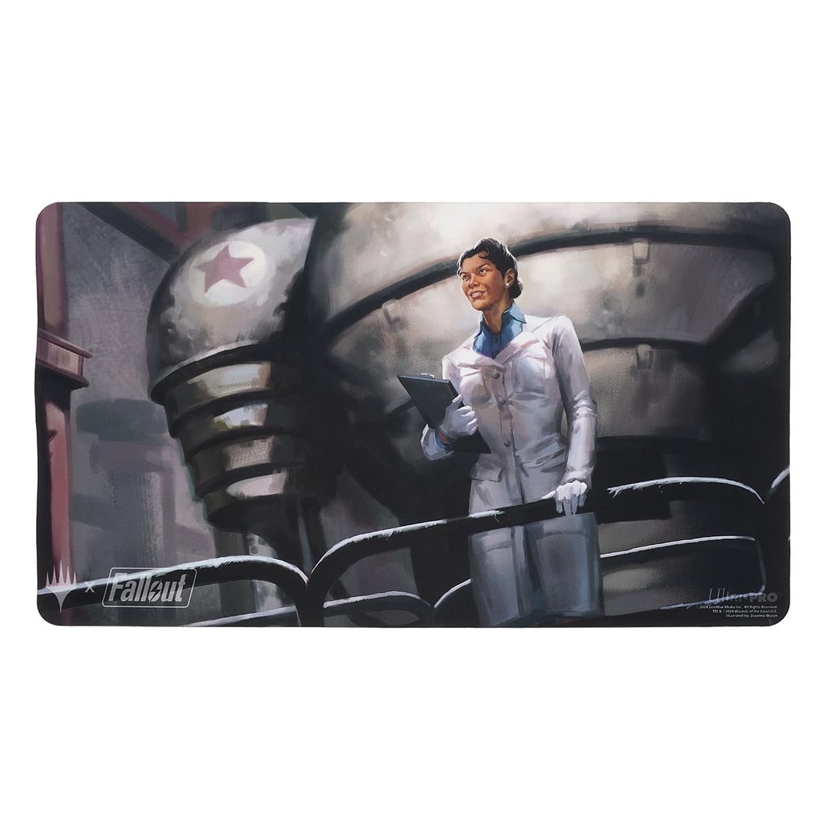 Ultra PRO - Fallout Playmat - Dr. Madison Li - for Magic: The Gathering, Limited Edition Collectible Trading Tabletop Gaming Essentials Accessory