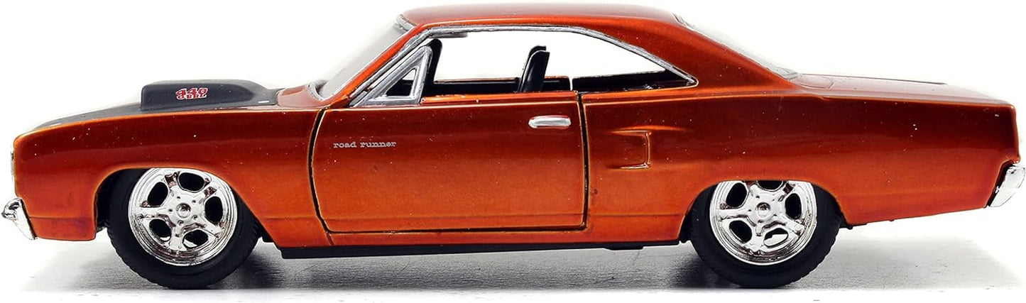 Jada Dom's 1970 Plymouth Road Runner Copper Fast & Furious 7" Movie 1/32 97128