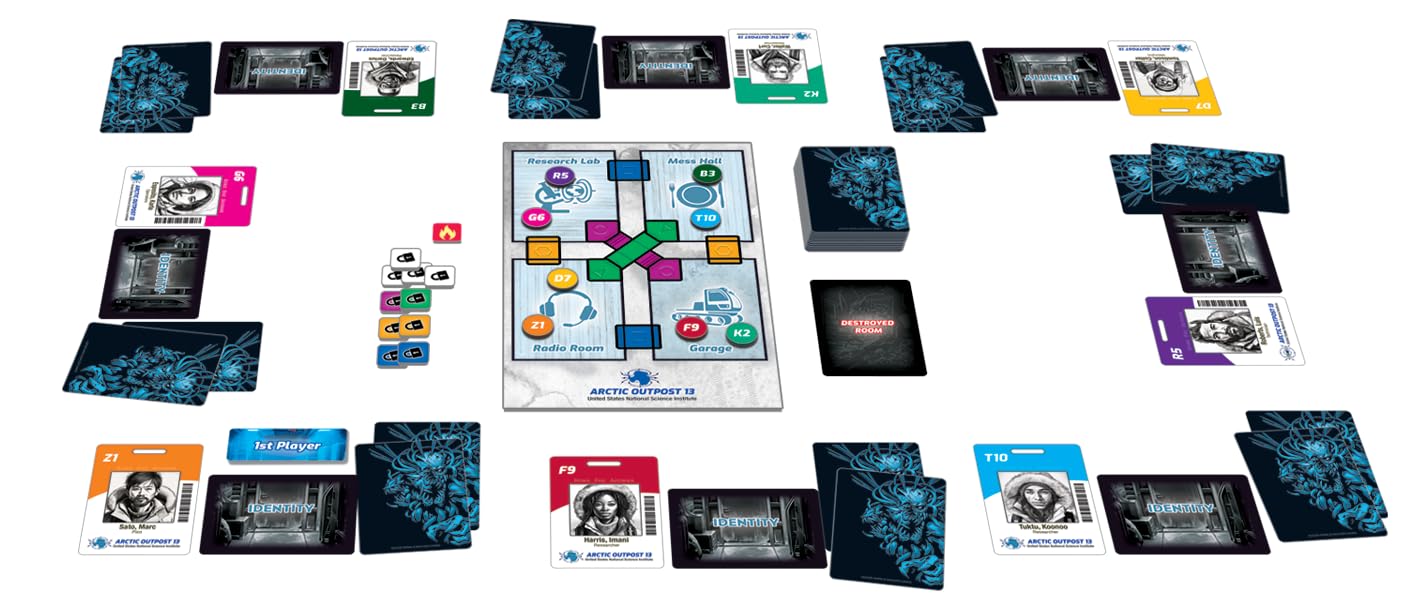 Smirk & Dagger, This Game is Killer Frozen Horror - for Ages 14 and Up, 4 to 10 Players