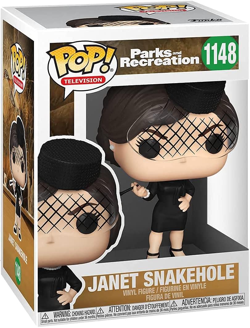 Funko POP TV: Parks and Rec - Janet Snakehole, 3.75 inches, Multicolor (56169)