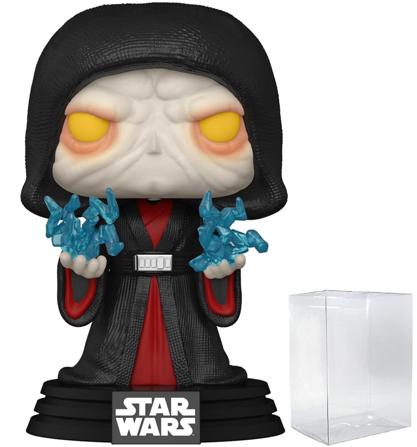 Funko Pop! Star Wars: The Rise of Skywalker - Revitalized Emperor Palpatine Vinyl Figure (Bundled with Compatible Pop Box Protector Case),