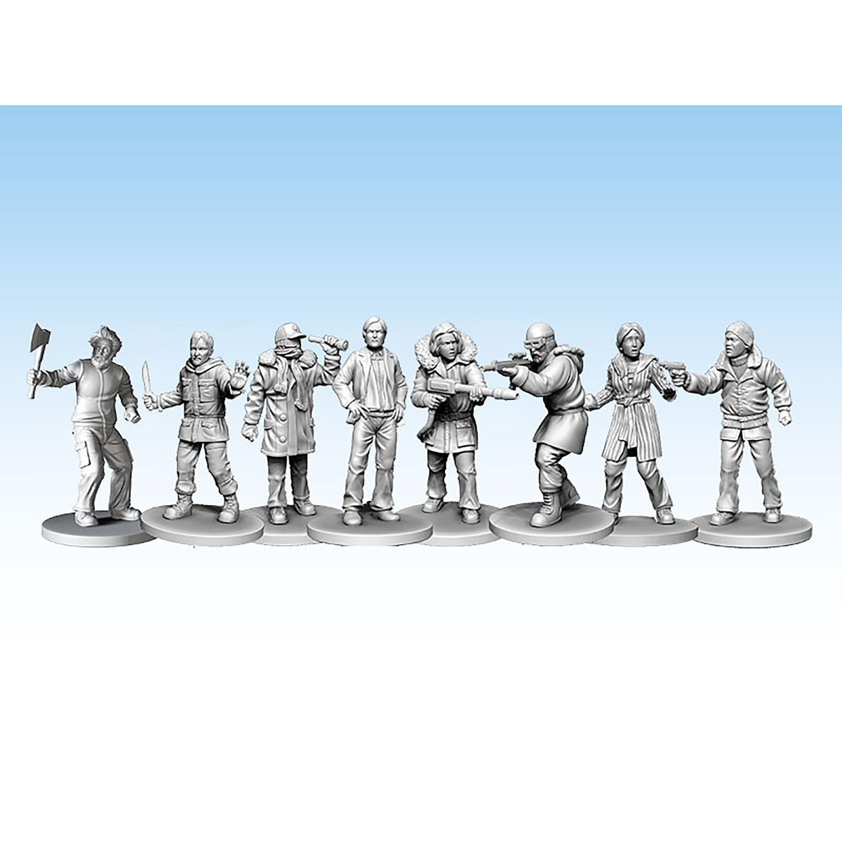 Pendragon Studios: The Thing 2011: Norwegian Outpost Mini Set - Replaces Standees in Core Game, Expnasion Accessory
