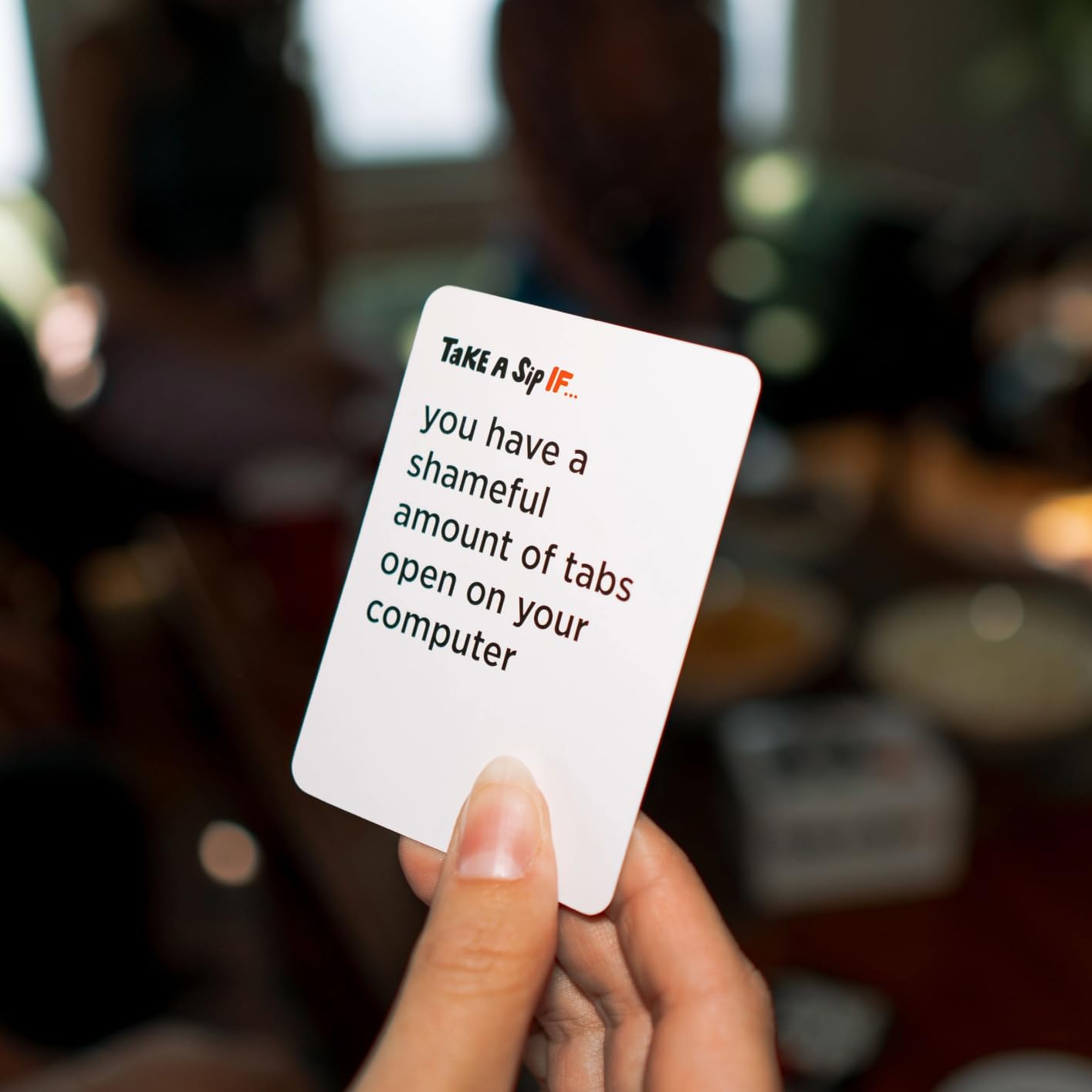 DSS Games Take A Sip If… [Hilarious Party Game for Adults, Game Night, Ice Breakers, Conversation Starter, Great for Chill Nights or Big Groups, Fun