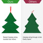 GameXcel 4ft Felt Christmas Tree for Toddlers with 36pcs Ornaments, Montessori DIY Xmas Decorations - 4 Feet