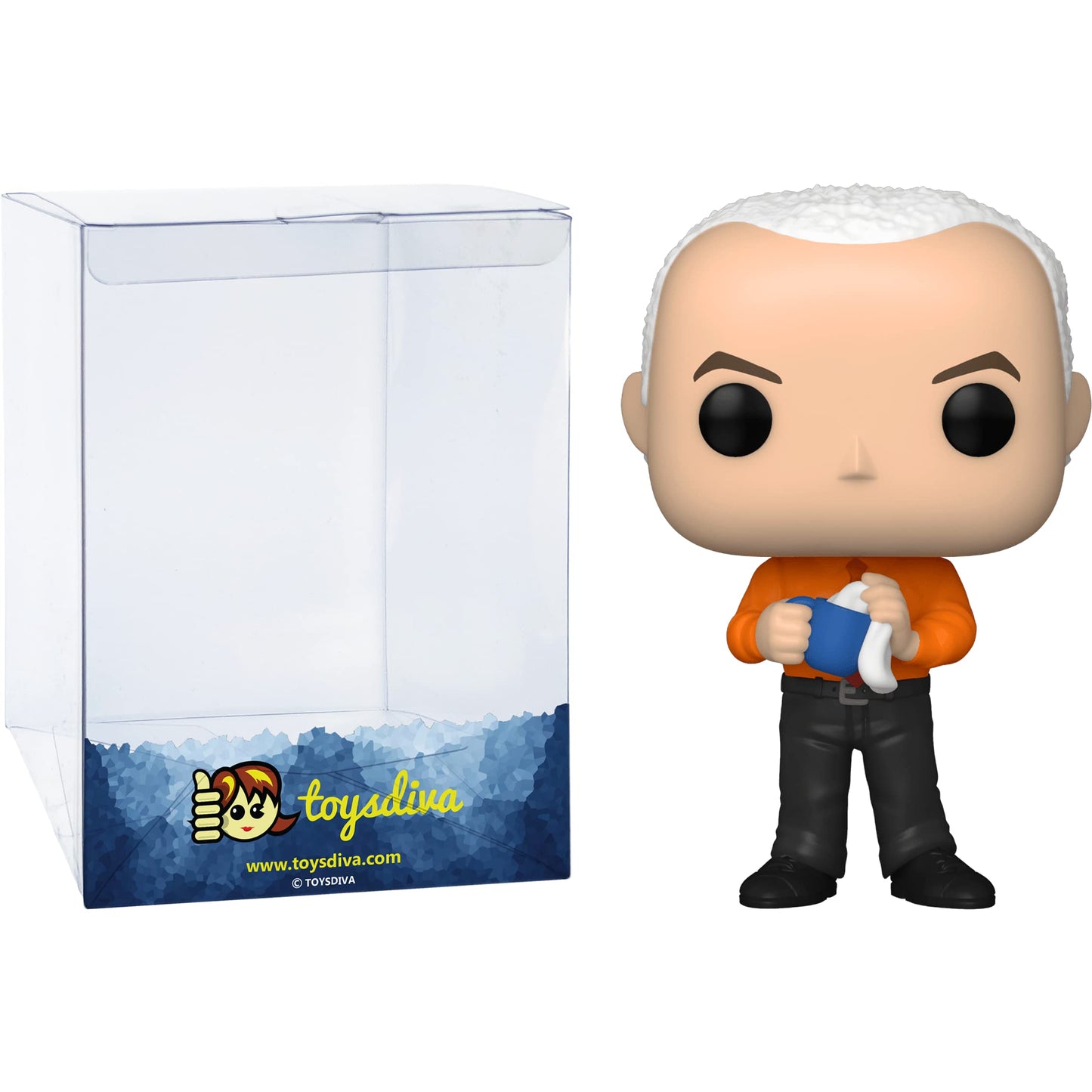 Funko Gunther: P o p ! TV Vinyl Figurine Bundle with 1 Compatible 'ToysDiva' Graphic Protector (1064-41946 - B)