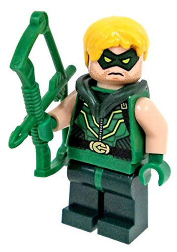 Lego DC Comics Justice League Super Heroes Minifigure - Green Arrow with Bow