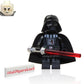 LEGO Star Wars OBI-Wan Kenobi Minifigure - Darth Vader (Printed Arms and Cape) with Red Lightsaber and Minifigureland Tile 75334