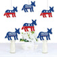 Big Dot of Happiness Democrat Election - Donkey Decorations DIY Democratic Political Party Essentials - Set of 20