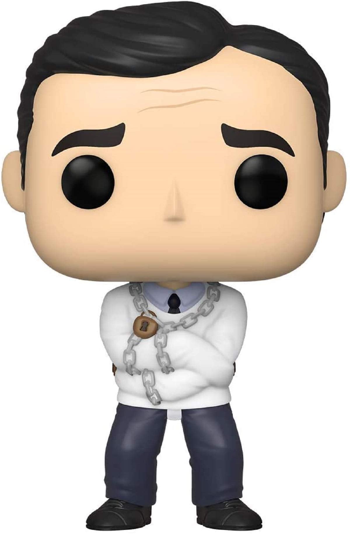 Funko The Office - Straitjacket Michael Scott Pop Vinyl Figure (Bundled with Compatible Protector to Protect Display Box)