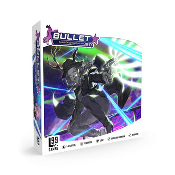 Level 99 Games Bullet Star Board Game | Fast-Paced Shoot Em Up Puzzle Action Game| Ages 12+ | 1-4 Players | Average Playtime 15 Minutes | Made