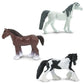 Safari Ltd. Horse Lovers TOOB - 8 Figurines: Gypsy Vanner, Clydesdale, Arabian, Percheron, Quarter, Palomino, Cowboy, Cowgirl - Educational Toy