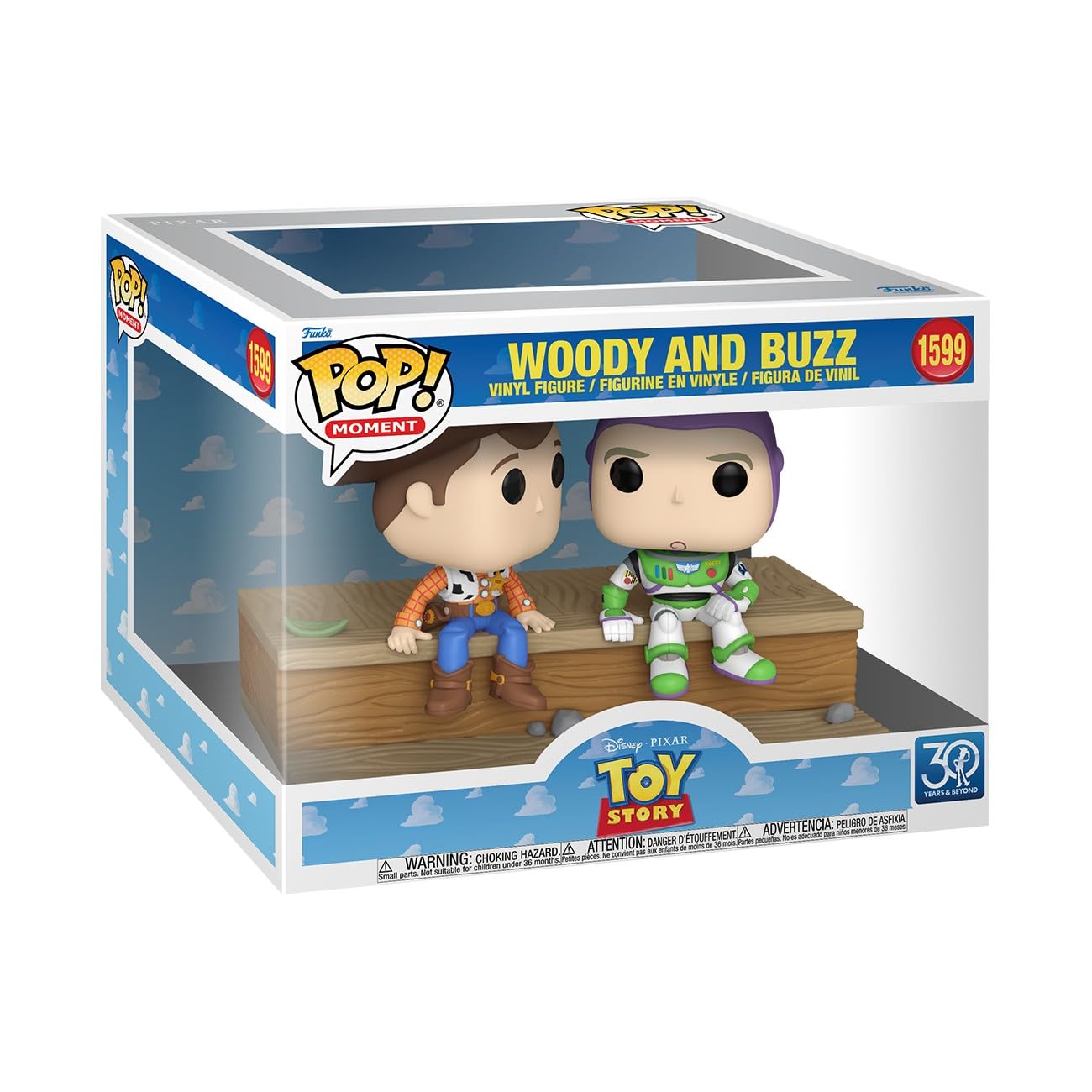 Funko POP! Moment: Disney Pixar Toy Story 30th - Woody & Buzz