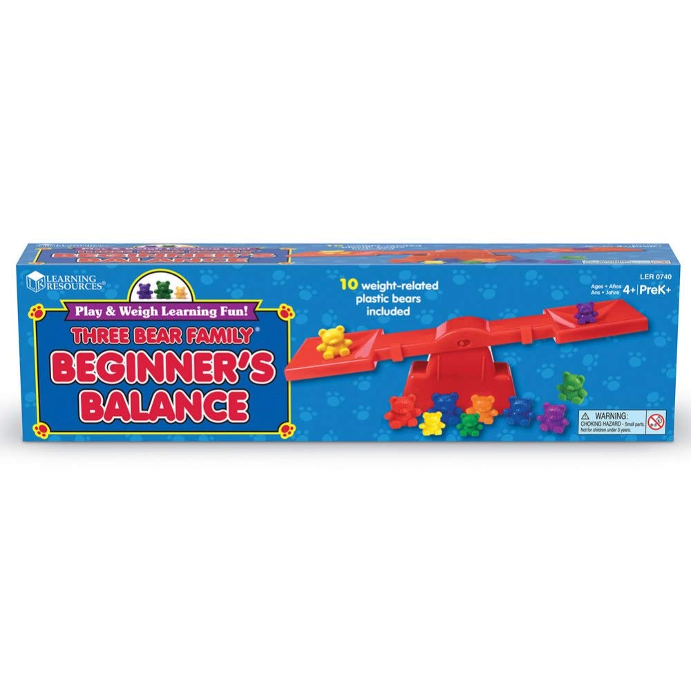 Learning Resources Beginner's Balance - Ages 4+ Early Childhood Education Materials, Toddler Learning Toys