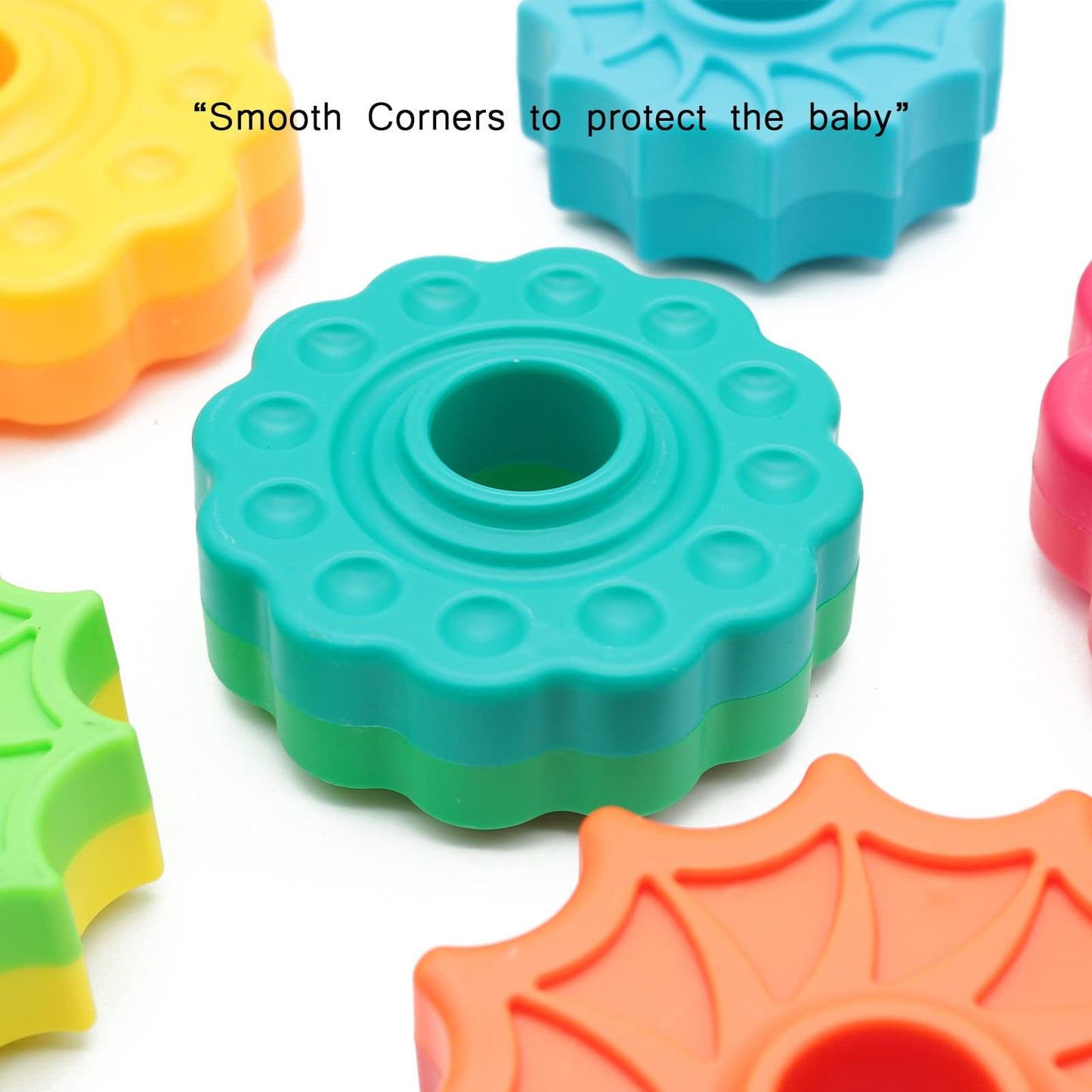 LBAIBB (1 PCS Spinning Stacking Toys,Spin Toy ABS Plastic and Color Rainbow Design,Focus on Children Educational and Interactive Learning's Stack