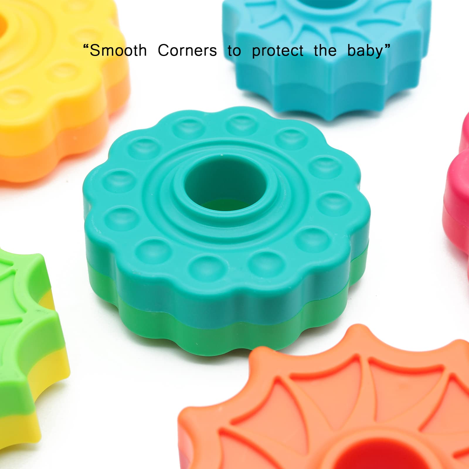 LBAIBB (1 PCS Spinning Stacking Toys,Spin Toy ABS Plastic and Color Rainbow Design,Focus on Children Educational and Interactive Learning's Stack