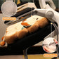 JOSON 17.8 inch Toast Pillow pad, Kawaii Plush Toy Funny Food Plush pad, for Office, Bedroom Seats, Valentine's Day, Christmas Birthday Gift