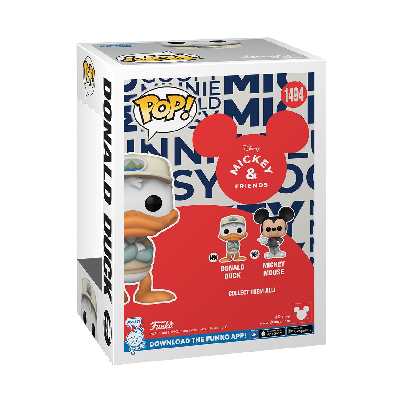Funko POP! Disney: Mickey & Friends - Donald Duck - Disney Standard Characters - Collectable Vinyl Figure - Gift Idea - Official Merchandise - for