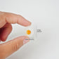 Miniature Fried Eggs Set (10 Pack) | 1:12 Scale Dollhouse Kitchen Food Accessories | Realistic Dollhouse Miniatures, Non-Edible