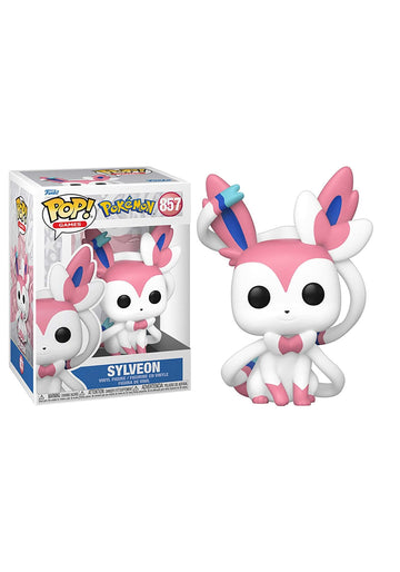 Funko Pop Games: Pokemon - Sylveon - Collectable Vinyl Figure - Gift Idea - Official Merchandise - Toys for Kids & Adults - Video Games Fans - Model