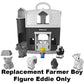 Fisher-Price Replacement Part Little People Animal Friends Farm Playset CHJ51 - Replacement Farmer Boy Eddie Figure