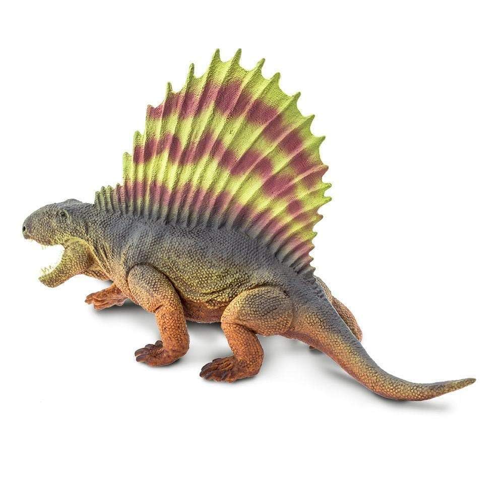 Safari Ltd. Dimetrodon Figurine - Detailed 7" Synapsid Figure - Educational Toy for Boys, Girls, and Kids Ages 3+