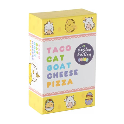 Taco Cat Goat Cheese Pizza Easter Edition Card Game for Family Game Night | Candy-Free Easter Basket Stuffers | Easy to Play 15 Minute Rounds | Fun