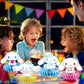 8Pcs Cartoon Dog Honeycomb Table Centerpiece, Kawaii Birthday Party Supplies Table Decorations for Kids Party Decorations