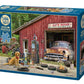 Cobble Hill 500 Piece Puzzle - Auto Repair - Sample Poster Included