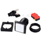 EG Starts 10x Arcade Square Shape LED Illuminated Push Button with Micro Switch Compatible for Arcade Machine Gaming Video Game Consoles Jamma Kit