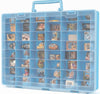 Plastic Toy Storage Case Compatible with Mini Brands Collector Toys, Miniverse, Shopkins, Real Littles, and LOL Surprise Series 1, 2, 3, 4