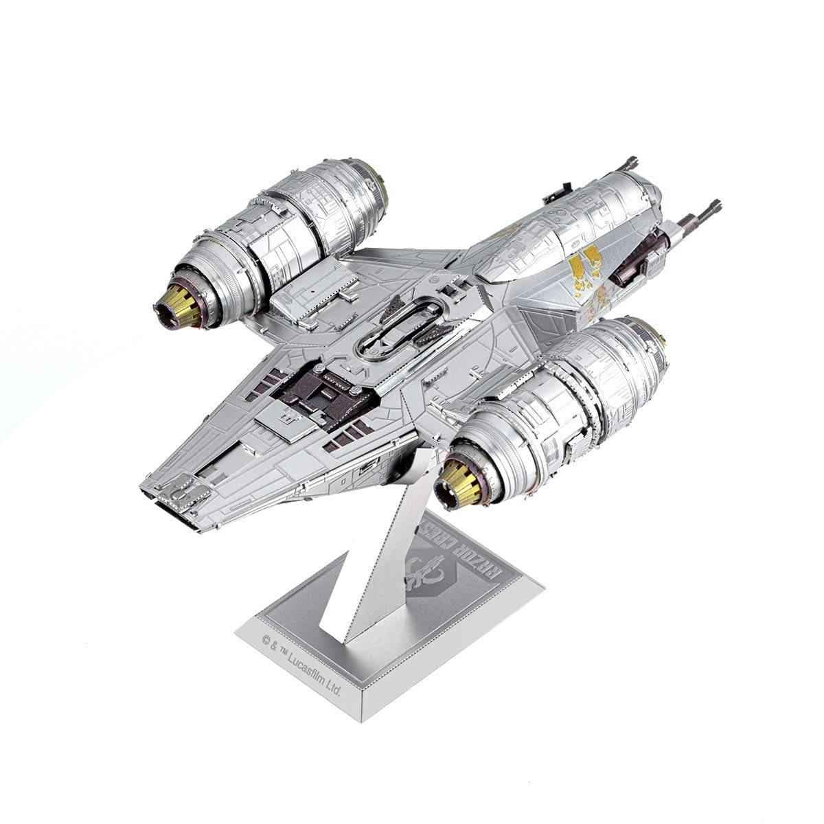 Metal Earth Fascinations Premium Series Star Wars The Mandalorian Razor Crest 3D Metal Model Kit