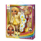 Rainbow HIGH Fashion Doll with Slime & Pet - Sunny (Yellow) - 28cm Twinkle Doll with Shining Deer, Magic Pet and Fashion Accessories - Children's Toy