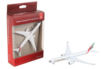 Daron Toy Airplane - Emirates 777x - Die-Cast Metal Model Airplane Toy with Plastic Parts for Kids Ages 3+