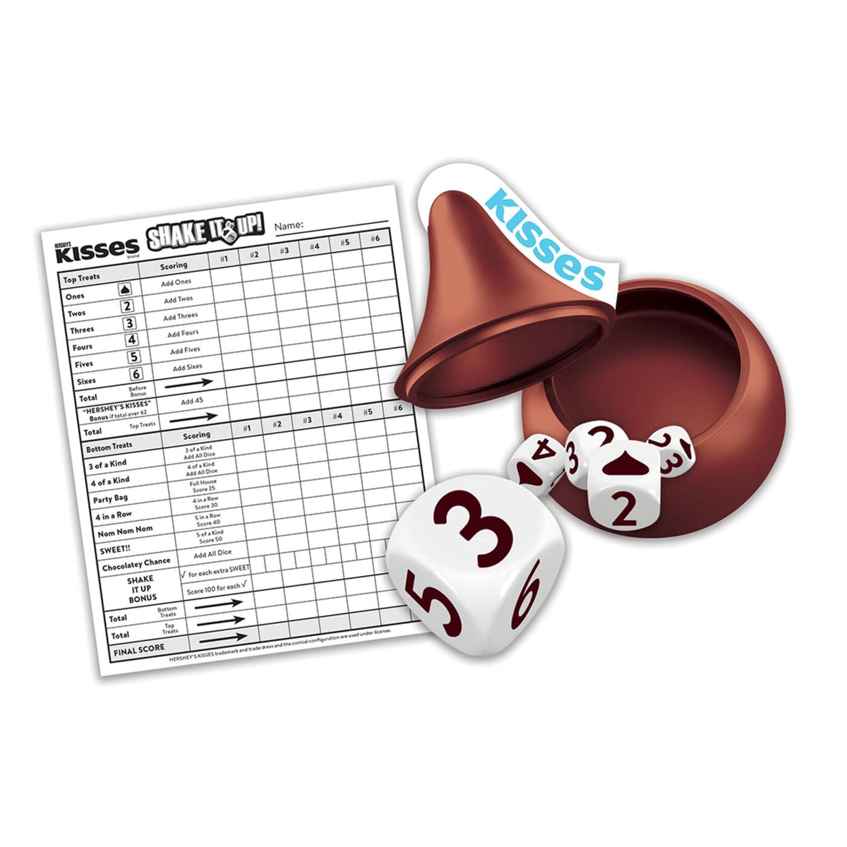 MasterPieces Hershey Shake It Up Dice Game
