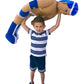Wrestle Mates 4 Foot Tall Stuffed Doll (Blue)