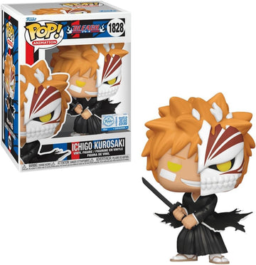 POP Animation Bleach 3.75 Inch Action Figure - Ichigo Kurosaki Half Mask #1828