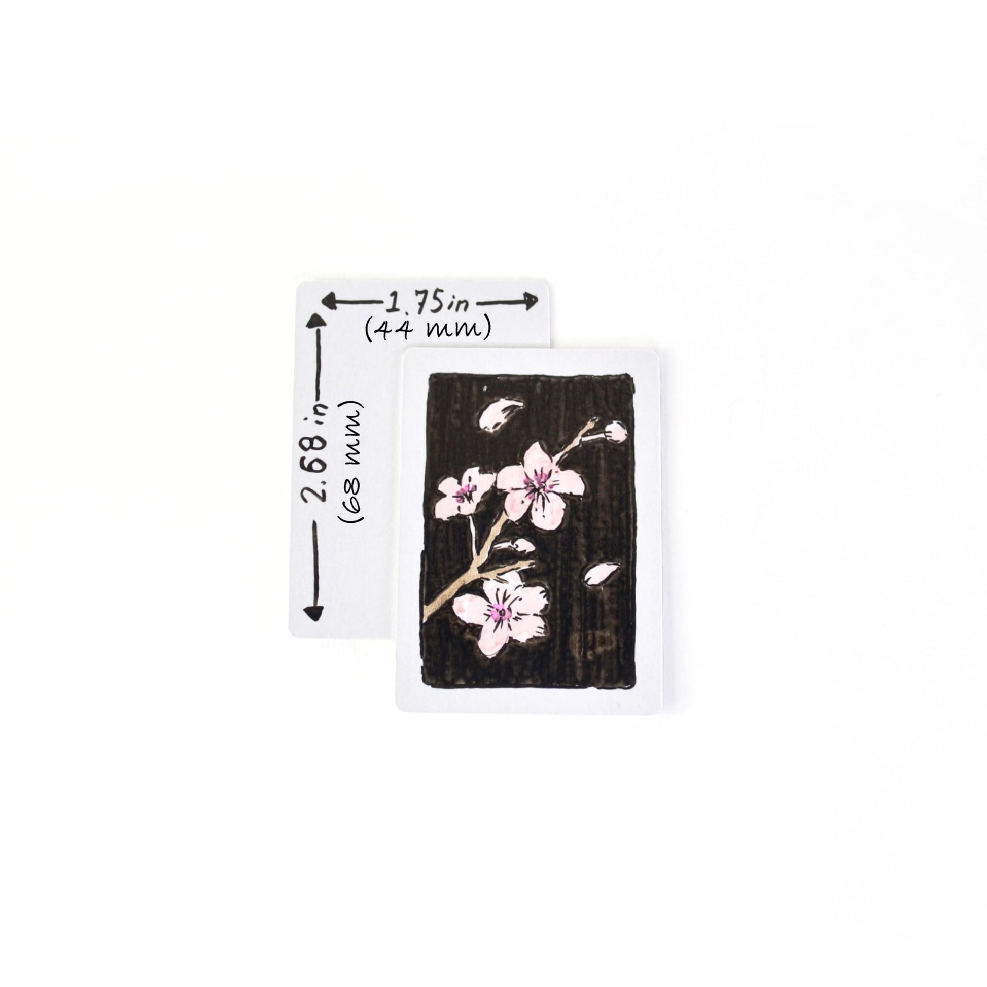 Apostrophe Games Miniature Blank Playing Cards (Matte Finish) 200 Blank, 2.68" x 1.75", Flash Cards, Board Game Cards
